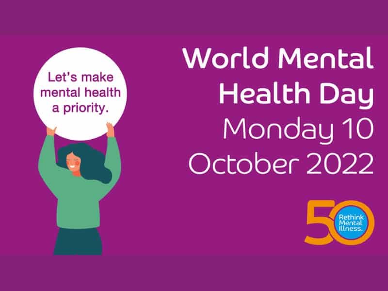 World Mental Health Day message.